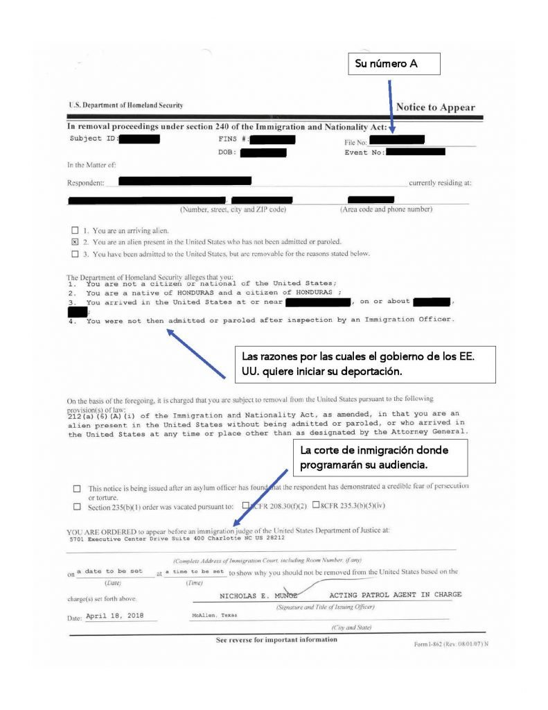 Ejemplos de Documentos - Recursos para Solicitantes de Asilo